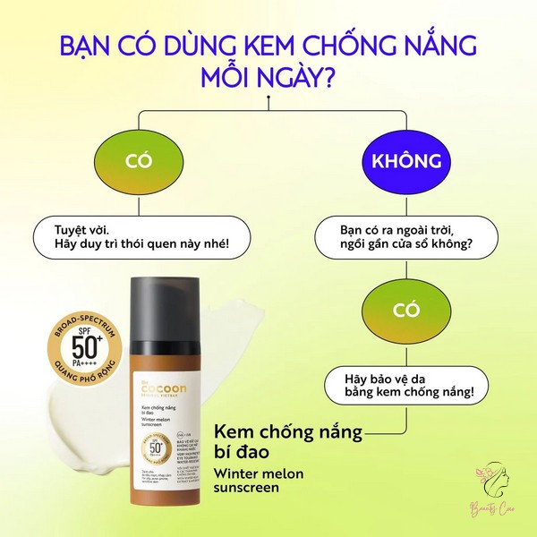 Kem chống nắng Cocoon có dùng được cho bà bầu không?