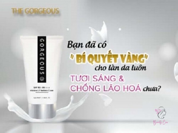 Kem chống nắng Gorgeous bầu dùng được không?