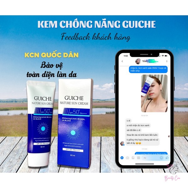 Kem chống nắng Guiche có nguồn gốc, xuất xứ từ đâu?