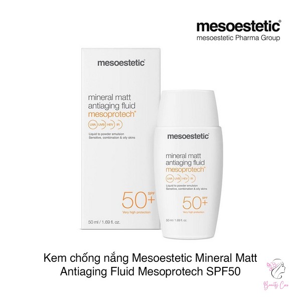 Thành Phần Chính Của Kem Chống Nắng Mesoestetic