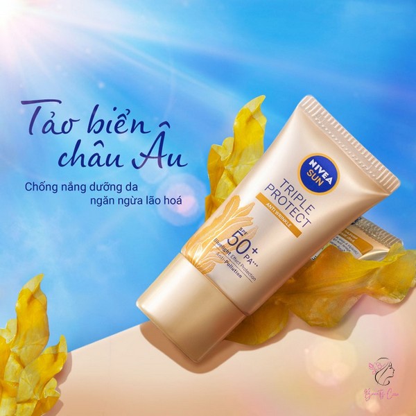 Kem chống nắng Nivea Extra White Repair And Protect Serum SPF 50, PA++++