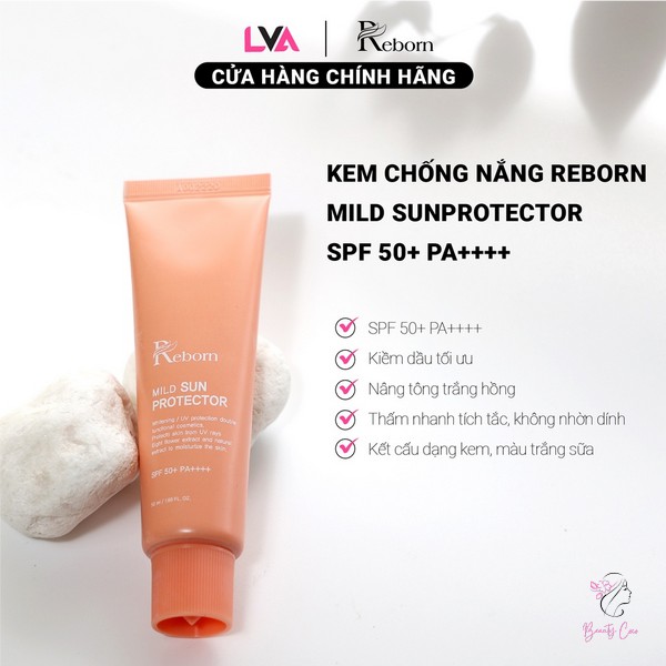 Reborn Mild Sun Protector Spf 50+ Pa++++