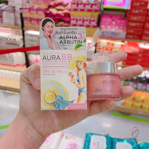 Alpha Arbutin Aura BB Sunscreen Cream