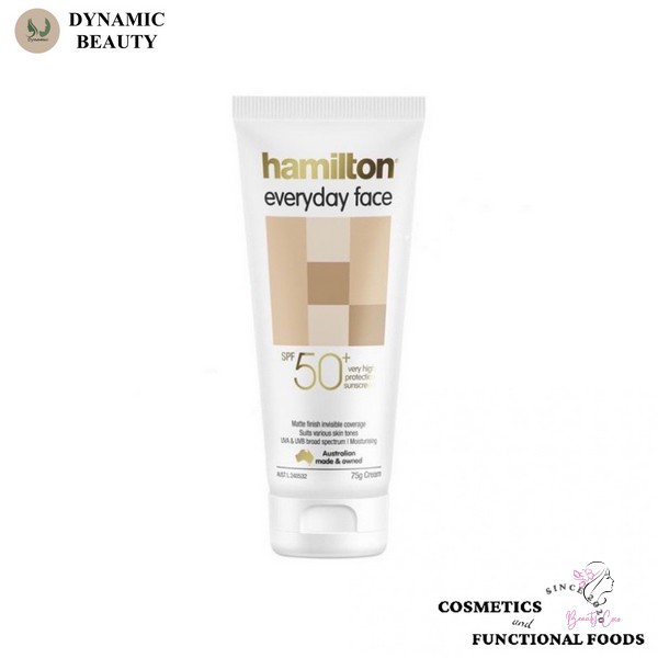 Kem chống nắng Úc Hamilton Everyday Face Cream SPF 50+