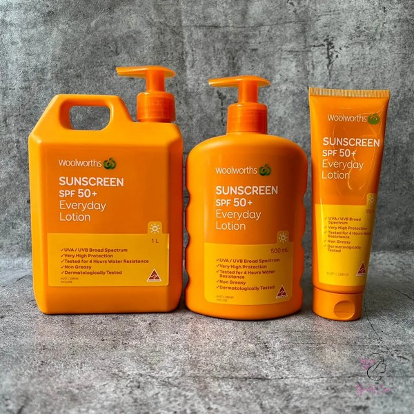 Kem chống nắng Úc Woolworths Everyday Sunscreen SPF50+