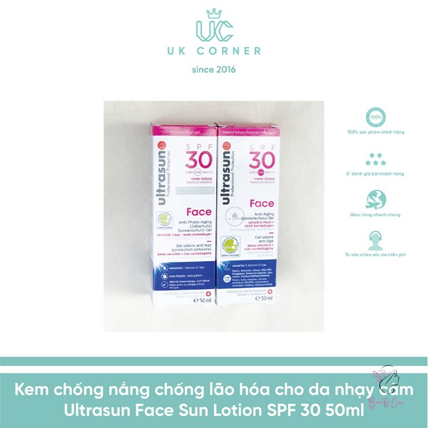 Kem chống nắng Ultrasun màu hồng