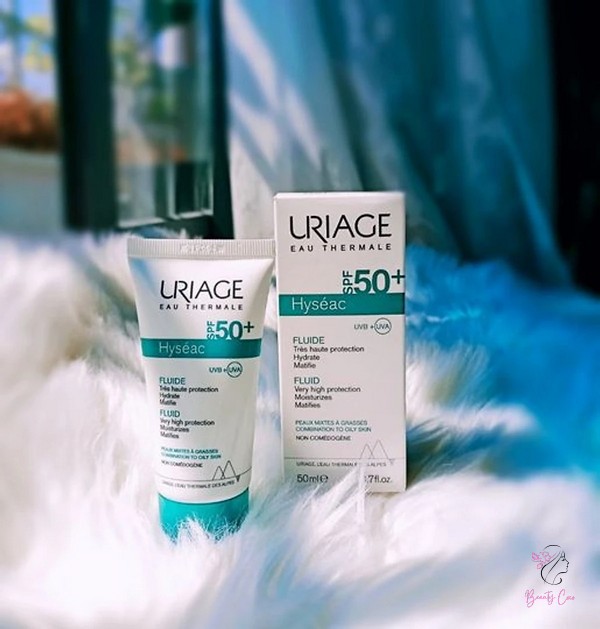 Kem chống nắng Uriage Hyseac Fluide SPF50+