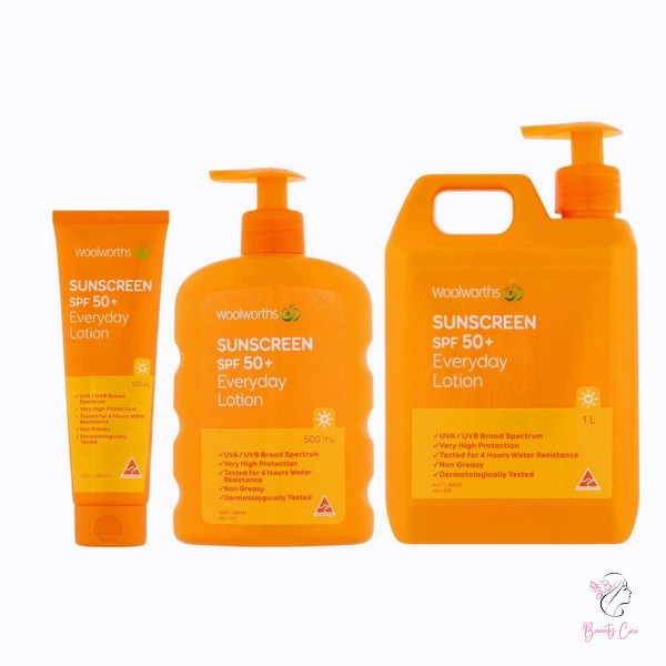 Xịt chống nắng Woolworths Everyday Sunscreen Sensitive Spray Spf50+