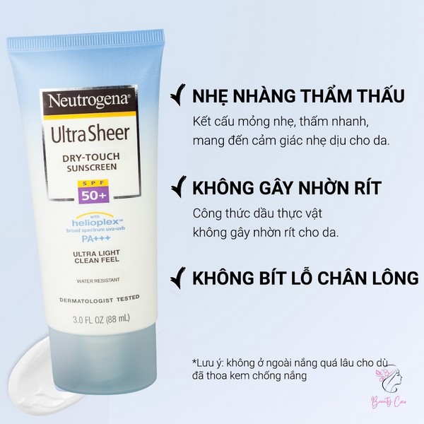 Kem chống nắng Neutrogena Pure & Free Baby SPF 50