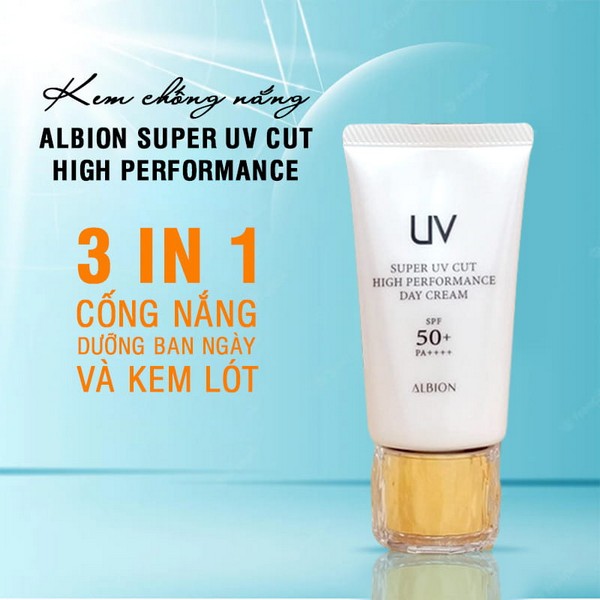 Kem chống nắng Albion là một sản phẩm chăm sóc da đỉnh cao