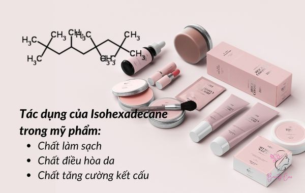 Isohexadecane không thâm nhập sâu vào da.