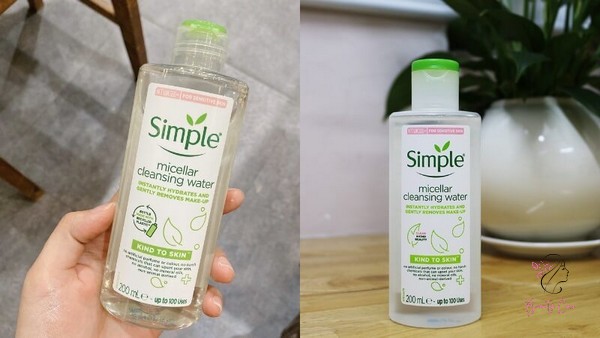 Simple Kind To Skin Micellar Cleansing Water là một sản phẩm của thương hiệu Simple