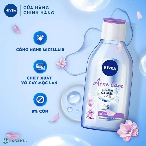 Nước tẩy trang Nivea Ngăn Ngừa Mụn là một sản phẩm đến từ thương hiệu Nivea, nằm trong dòng NIVEA Micellar Water