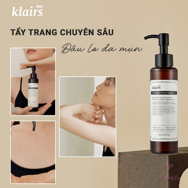 Bạn có thể tìm mua dầu tẩy trang Klairs Gentle Black Deep Cleansing Oil tại các cửa hàng mỹ phẩm hoặc trung tâm thương mại.