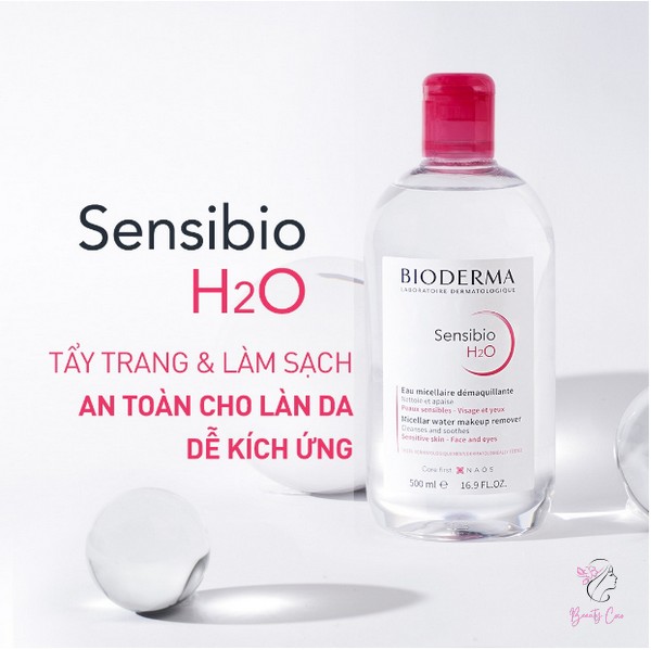 Kết cấu của nước tẩy trang Bioderma là dạng nước lỏng.