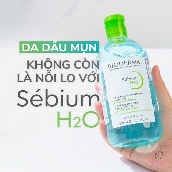 Thành phần của Bioderma xanh lá cây hoàn toàn từ thiên nhiên và không chứa hương liệu.