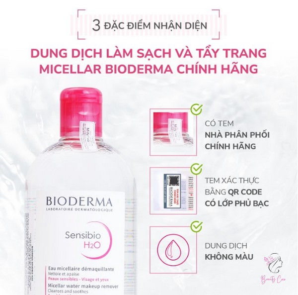 nước tẩy trang bioderma