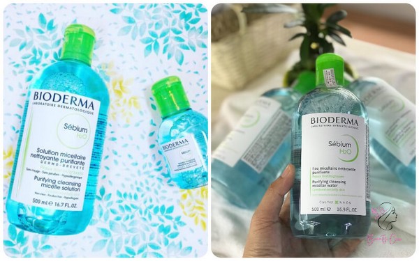 nước tẩy trang bioderma xanh