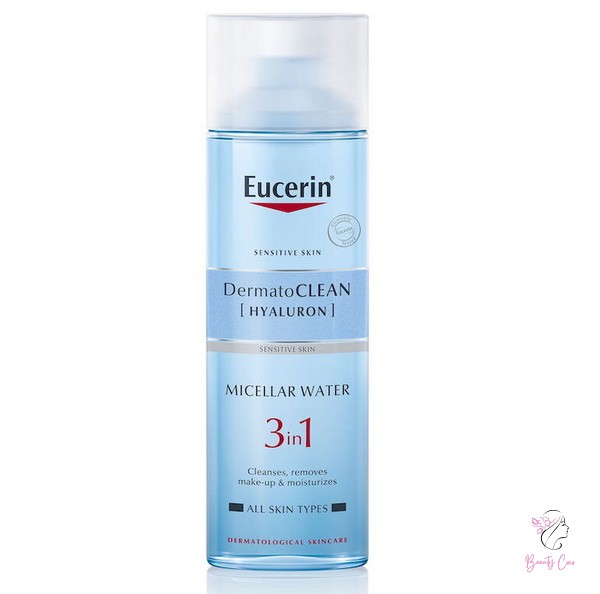 Eucerin Dermatoclean 3 In 1 Micellar Cleansing Fluid là loại nước tẩy trang dịu nhẹ và an toàn