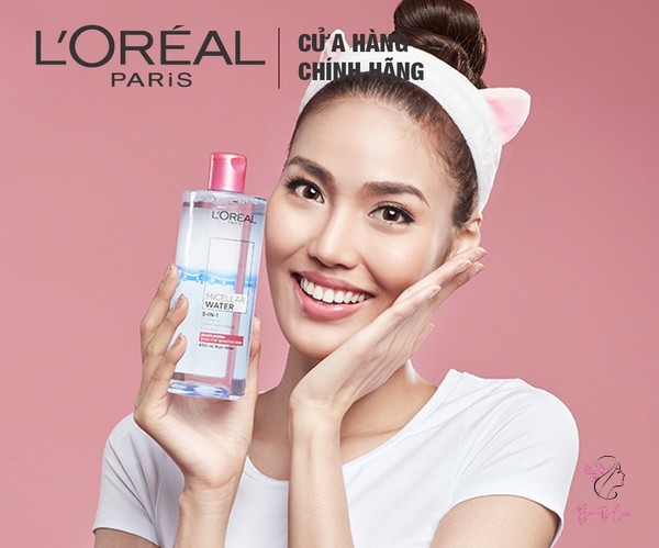 Sản phẩm nước tẩy trang L’Oreal không chỉ giúp làn da sạch sâu, loại bỏ cặn trang điểm mà còn cung cấp độ ẩm, làm mịn da, ngăn ngừa tình trạng khô da.