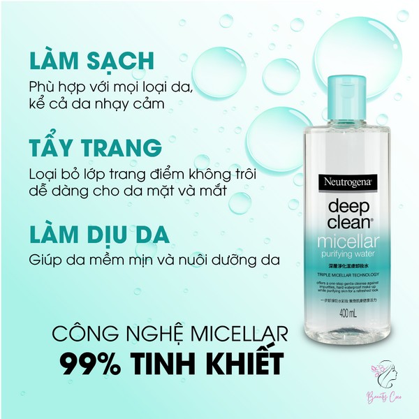 Neutrogena tập trung chủ yếu vào ba lĩnh vực sản xuất và phân phối sản phẩm: chăm sóc da, chăm sóc tóc và mỹ phẩm trang điểm