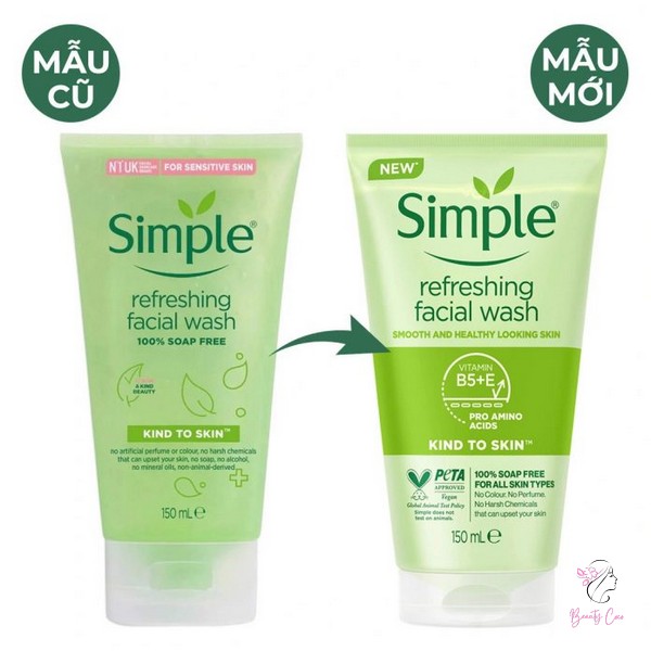 Simple Refreshing Facial Wash là một sản phẩm sữa rửa mặt được thiết kế đặc biệt cho bà bầu