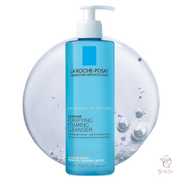 La Roche-Posay Toleriane Purifying Foaming Cleanser giúp làm sạch da một cách hiệu quả, duy trì cân bằng độ ẩm tự nhiên và kiểm soát lượng dầu trên da.