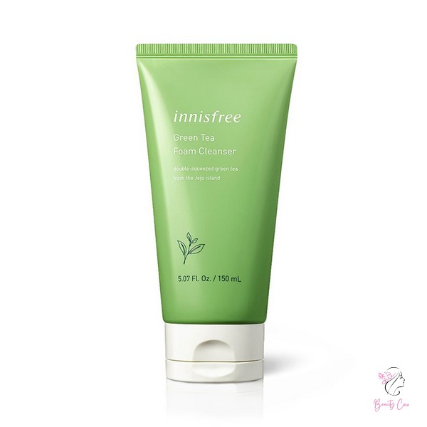 Sữa rửa mặt trà xanh Innisfree Green Tea Foam Cleanser được chiết xuất từ lá trà xanh trên đảo Jeju Hàn Quốc