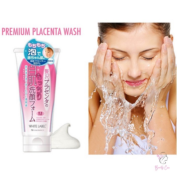 Sữa Rửa Mặt Trắng Da White Label Premium Placenta Wash