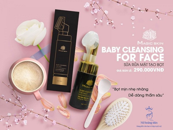 sữa rửa mặt magic skin